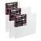 SoHo Urban Artist; SoHo Urban Artist Heavyweight Stretched Cotton Canvas 1.5" Deep - Medium Sampler Pack of 3 Sizes - Triple Primed - Ideal for Acrylic and Oil Paint, 100% Cotton Canvas with Pine Stretcher Frame; Category:Stretched Canvas; Image:2